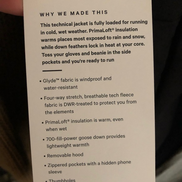 Lululemon run jacket - Picture 9 of 9